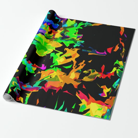 着色炎 ラッピングペーパー (アンロールド)