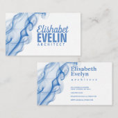 着色煙のシルエットg79 名刺 (正面/裏面)