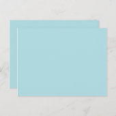 着色粉末青色 ポストカード (正面/裏面)