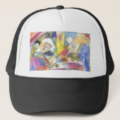 着色絵画物 キャップ (正面)