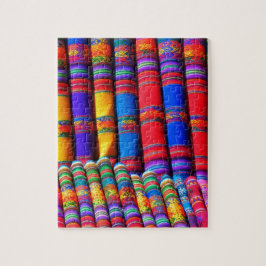 着色織物 ジグソーパズル