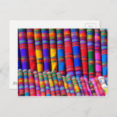 着色織物 ポストカード (正面/裏面)