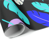 着色葉柄包み紙 ラッピングペーパー (ロールコーナー)