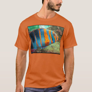 着色魚 Tシャツ