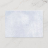 着陸すぐ男の子飛行機の赤ちゃんシャワー予約の要求 エンクロージャーカード (裏面)