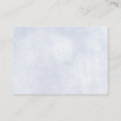 着陸すぐ飛行機ベビーシャワーおむつラッフル エンクロージャーカード (裏面)