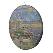 着陸するボート(ニューイングランドの風景) ダーツボード (正面右)