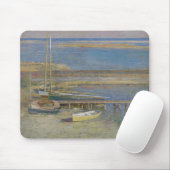 着陸するボート(ニューイングランドの風景) マウスパッド (マウス)