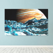 着陸を試みる キャンバスプリント (インサイチュ (ウッドフロア))