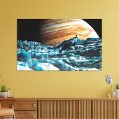 着陸を試みる キャンバスプリント (インサイチュ (リビング))