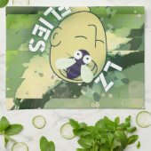 着陸帯、ゾーンビーチタオル キッチンタオル (折り畳み)