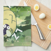 着陸帯、ゾーンビーチタオル キッチンタオル (四つ折り)