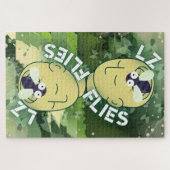 着陸帯、ゾーンビーチタオル ジグソーパズル (横)