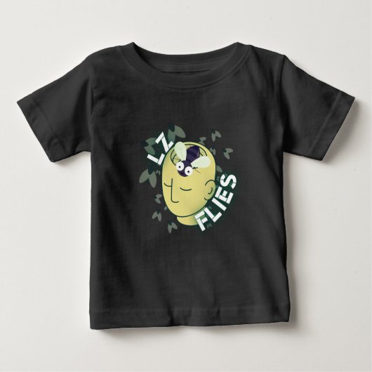 着陸帯、ゾーンビーチタオル ベビーTシャツ (正面)