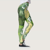 着陸帯、ゾーンビーチタオル レギンス (右)