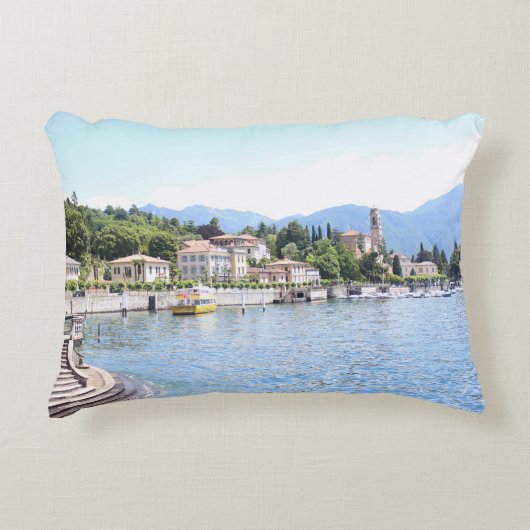 着陸式黄色船近接建物 アクセントクッション (正面)