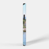 着陸式黄色船近接建物 iPhoneケース (右側面)
