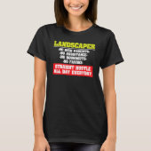 着陸機 Tシャツ (正面)