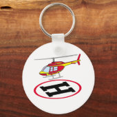 着陸用ヘリコプター キーホルダー (正面)
