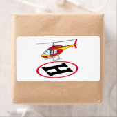 着陸用ヘリコプター ラベル (インサイチュ)
