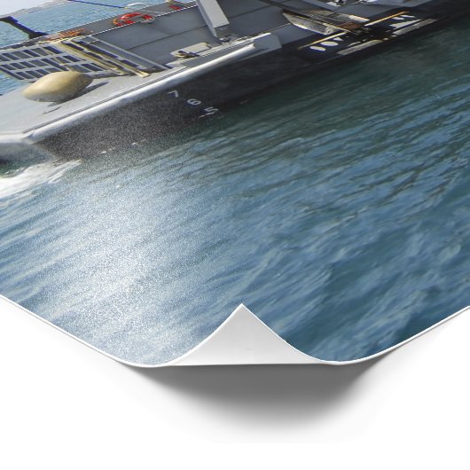 着陸用航空機ユーティリティの位置への移動 フォトプリント            (角)