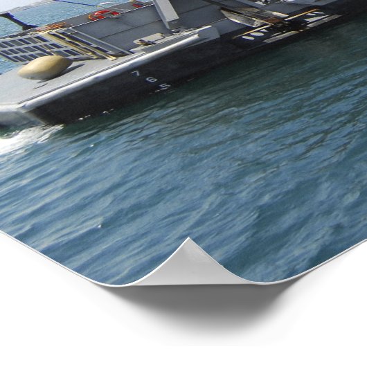 着陸用航空機ユーティリティの位置への移動 ポスター (角)