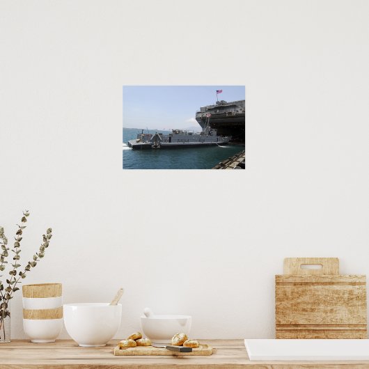 着陸用航空機ユーティリティの位置への移動 ポスター (キッチン)