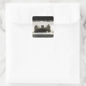 着陸船のエアクッションが入る準備をする スクエアシール (バッグ)