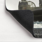 着陸船のエアクッションが入る準備をする マウスパッド (コーナー)