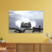 着陸船のエアクッション キャンバスプリント (インサイチュ (リビング))