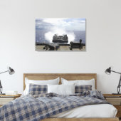 着陸船のエアクッション キャンバスプリント (インサイチュ (寝室))