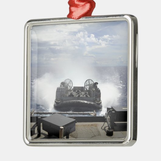 着陸船のエアクッション メタルオーナメント (左)