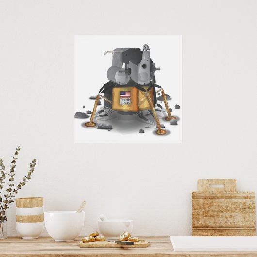 着陸船 ポスター (キッチン)