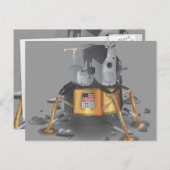 着陸船 ポストカード (正面/裏面)