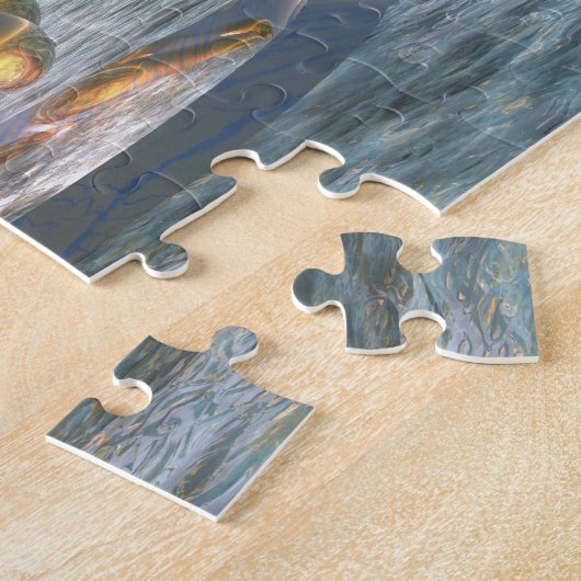 着陸 ジグソーパズル (側面)