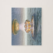 着陸 ジグソーパズル (縦)