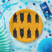 睡眠こうもり ペーパープレート (パーティー)