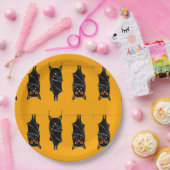 睡眠こうもり ペーパープレート (パーティー)