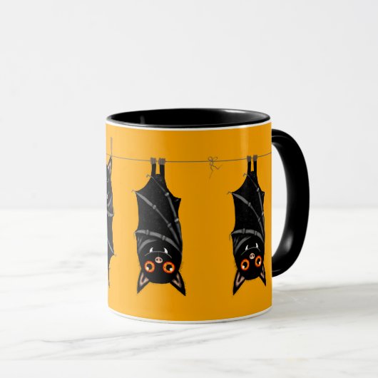 睡眠こうもり マグカップ (正面右)