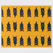 睡眠こうもり ラッピングペーパー (フラット)