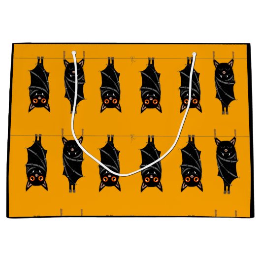 睡眠こうもり ラージペーパーバッグ (正面)