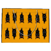 睡眠こうもり ラージペーパーバッグ (裏面)