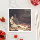 睡眠と彼の半兄の死（悲しみ） スタンダードランチョンナプキン (インサイチュ)