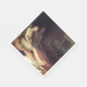 睡眠と彼の半兄の死（悲しみ） スタンダードランチョンナプキン (角)