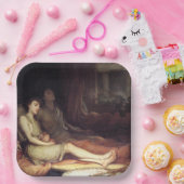 睡眠と彼の半兄の死（悲しみ） ペーパープレート (パーティー)