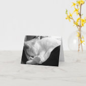 睡眠のきしむ音 カード (黄色い花)