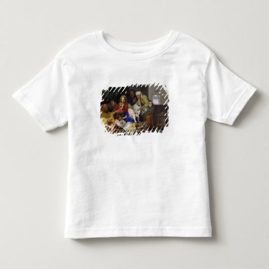 睡眠のキリスト1655年 トドラーTシャツ (正面)