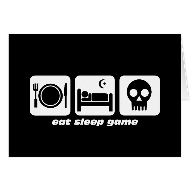 睡眠のゲームを食べて下さい (正面横)