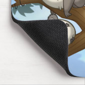 睡眠のコアラのマウスパッド マウスパッド (コーナー)