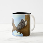 睡眠のコアラのマグ ツートーンマグカップ (正面右)